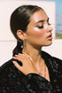 FALLING STAR EARRING SILVER